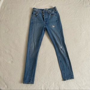 LEVIS high waisted skinny jeans